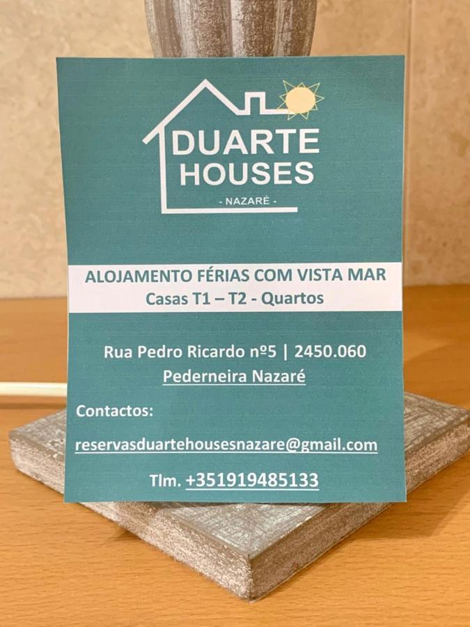 Duarte Houses - Casa T1 - Com Vista Mar نازاريه المظهر الخارجي الصورة